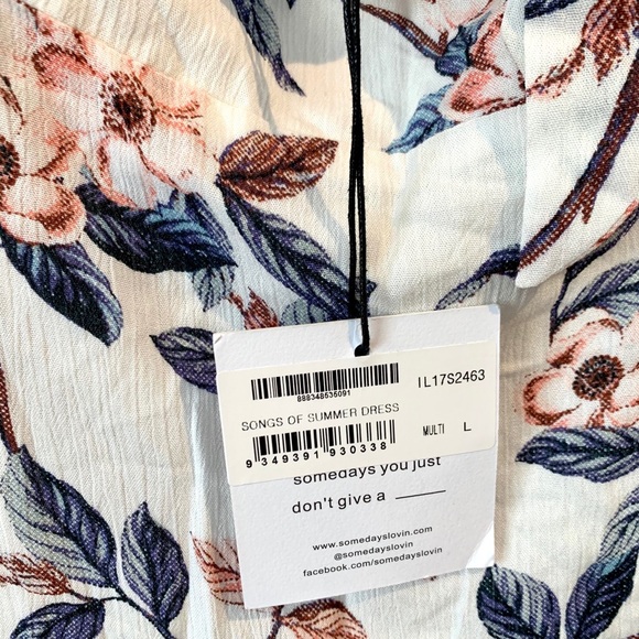 SOLDSomedays Lovin’ Songs of Summer Dress Sz L NWT - Picture 8 of 16